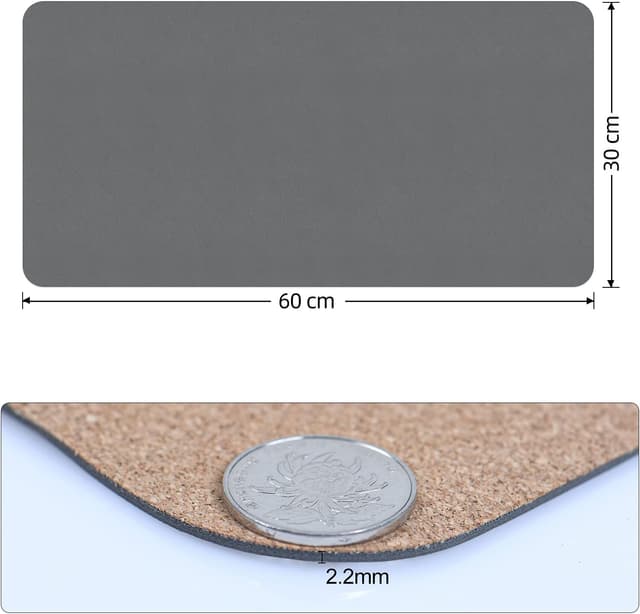 Thumbnail 1 de Vicloon Tapis de bureau 60Ă—30 cm đź–±