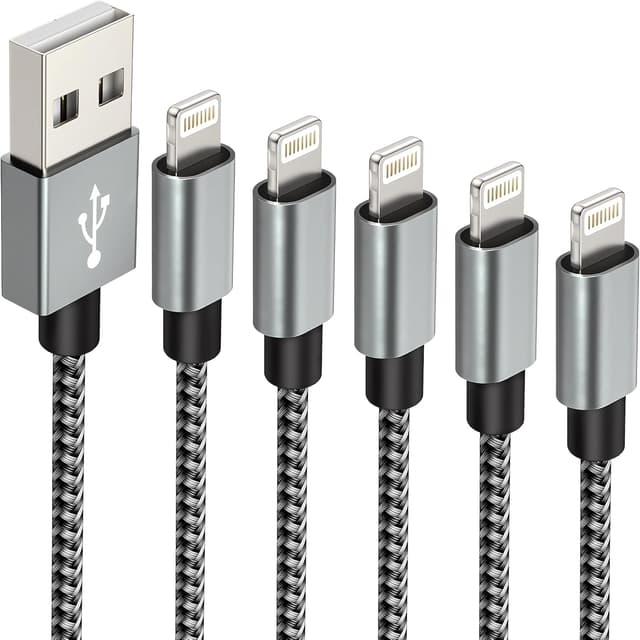 Imagen de IDISON Cable iPhone USB Pack 5 cables en OfertitasTOP