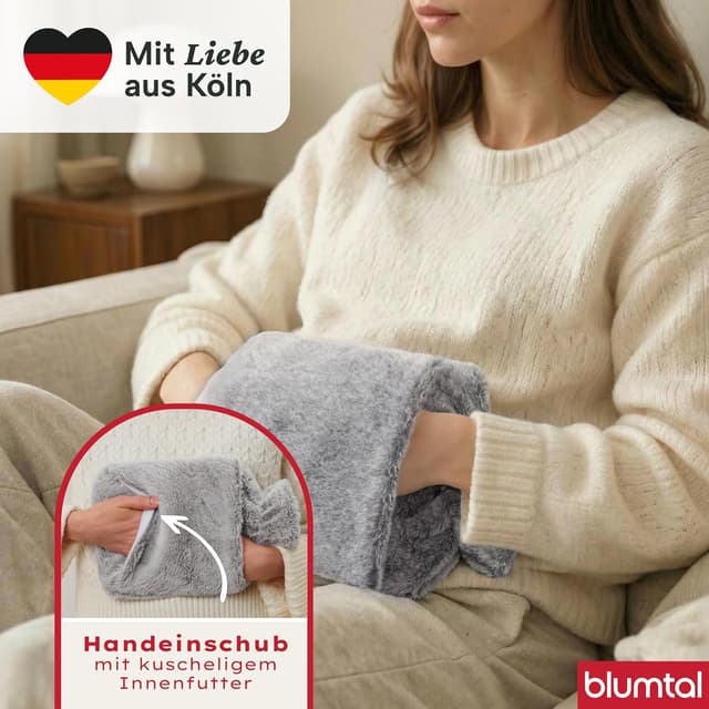 Thumbnail 4 de Blumtal Premium Wärmflasche 1,5 L