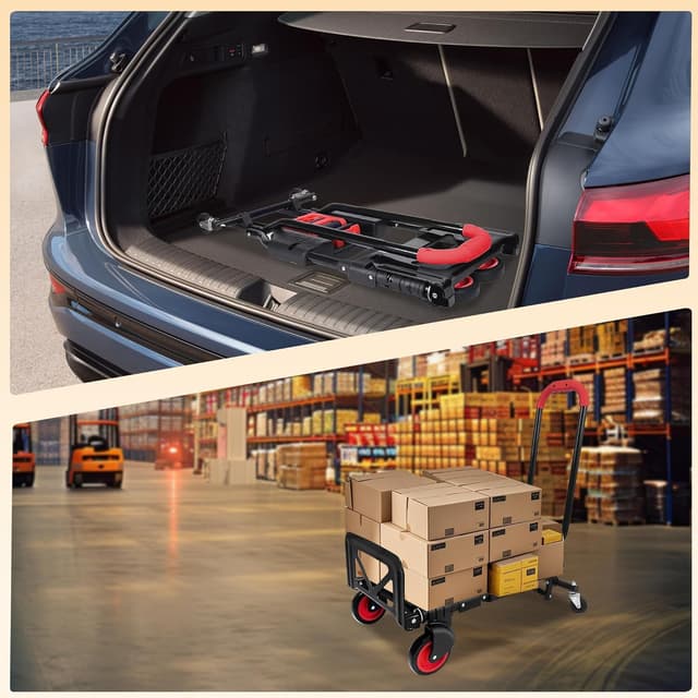 Thumbnail 4 de NiceyCare 2-in-1 Folding Trolley 180 kg capacity 🛒