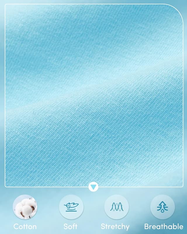 Detalle de Adorel Mädchen Slips aus Baumwoll-Mix – 12er-Pack (Motiv-Design, elastischer Bund)