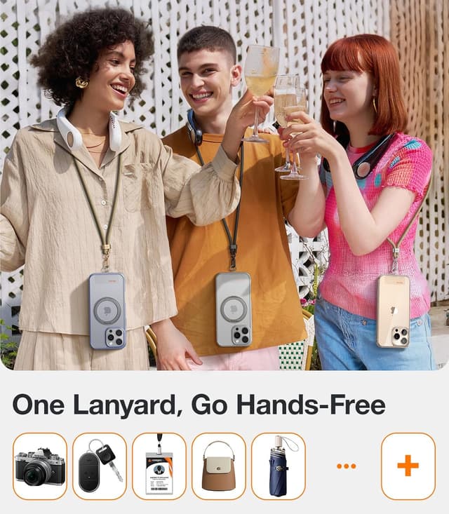 Thumbnail 6 de TORRAS Phone Lanyard Crossbody with 2 Tabs