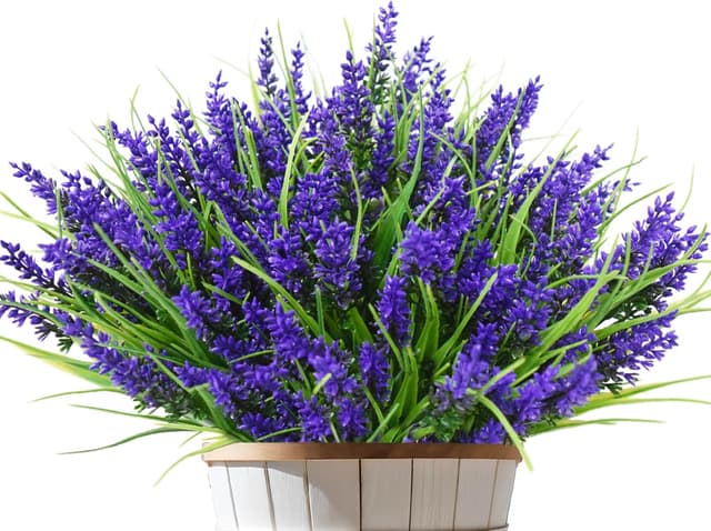 Imagen de Kinisty 12 Bundles Artificial Lavender 35 cm en OfertitasTOP