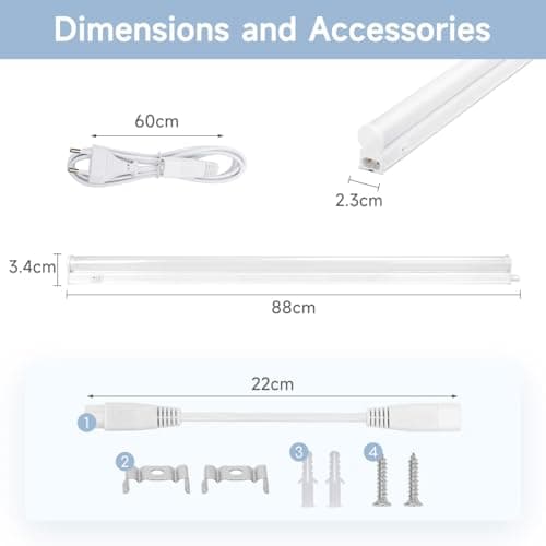 Thumbnail 5 de Aigostar Luz Bajo Mueble 12W para Cocina