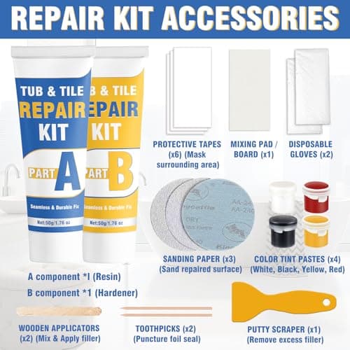 Thumbnail 4 de Eveellyn Kit Reparación Bañera 1 pack 🛠