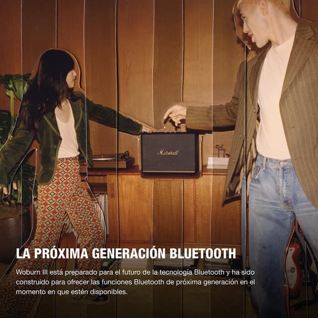 Detalle 2 de Marshall Woburn III altavoz Bluetooth 5,2