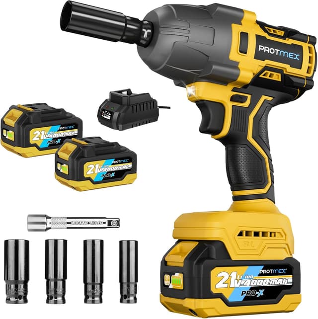 Imagen de 900Ft-lbs Impact Wrench 1/2" Cordless en OfertitasTOP