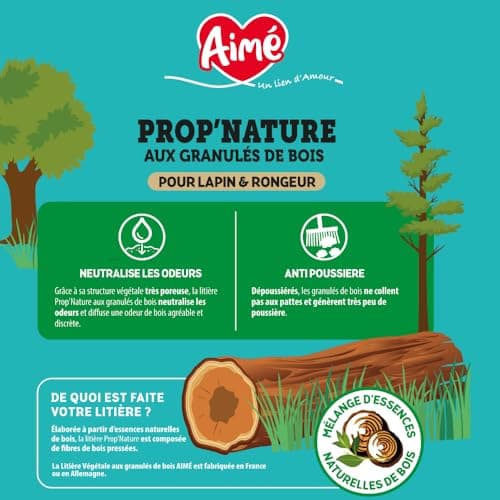 Detalle de Aimé Lecho PROP'Nature 10L, pellets 5.5 kg