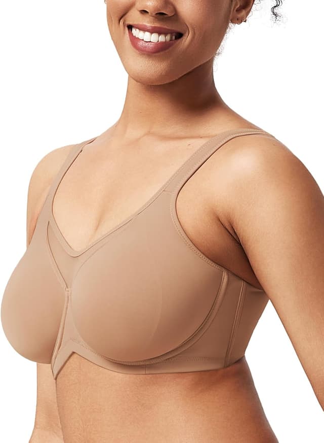 Detalle 2 de HSIA Minimizer Underwire Bra Plus Size 1X