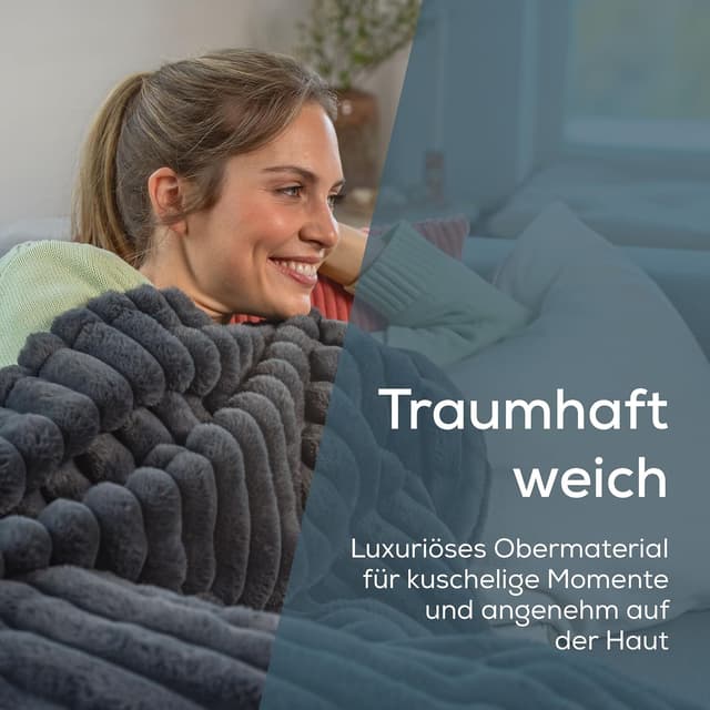 Detalle 2 de Beurer Heizdecke Stockholm 180 x 130 cm 🛋