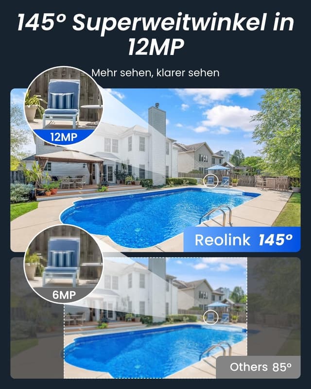 Thumbnail 1 de Reolink RLK8-1200V4 12MP PoE Überwachungset