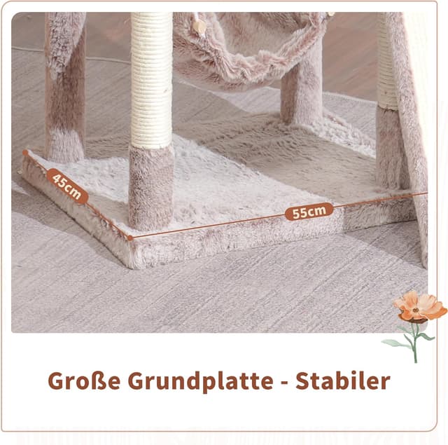 Detalle de Gitelsnour Kratzbaum 180 cm fürs Indoor