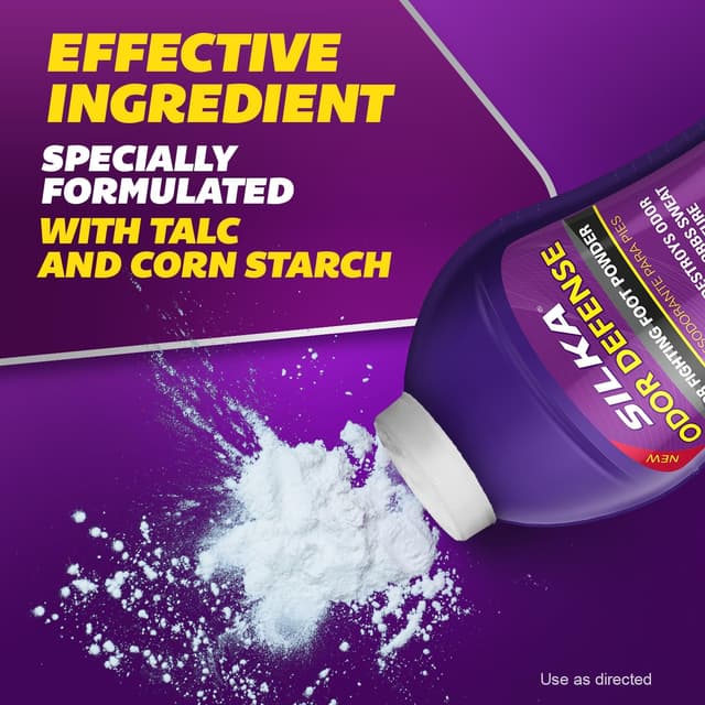 Thumbnail 5 de SILKA Odor Fighting Foot Powder 6 oz