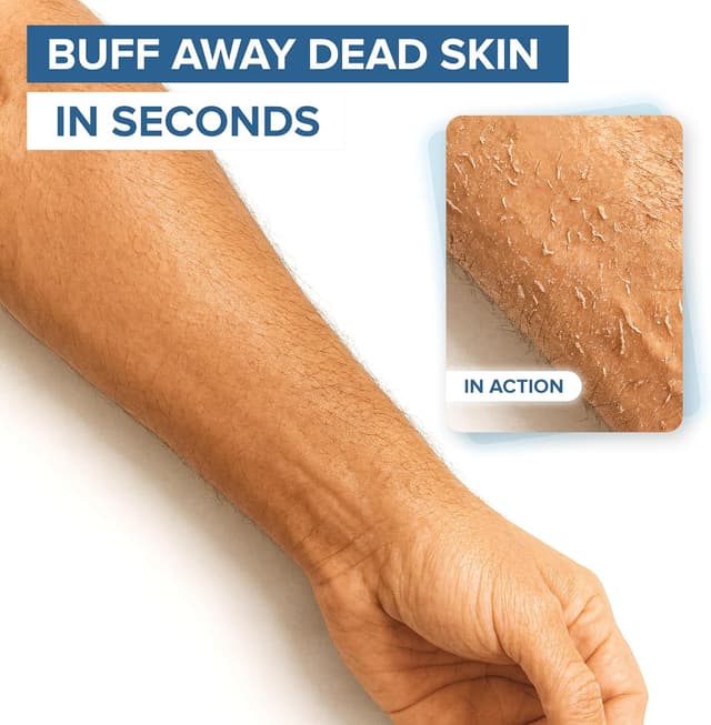 Detalle de DEEP Exfoliation Body Exfoliator Mitt for Dead Skin Removal (1 Glove) – washable exfoliating glove