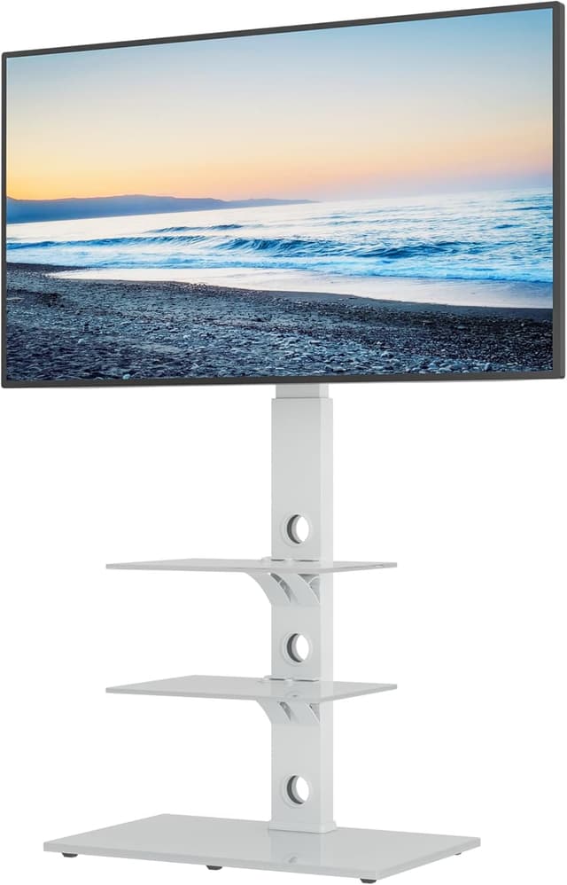 Detalle de BONTEC Universal Floor TV Stand 30–70 Inch