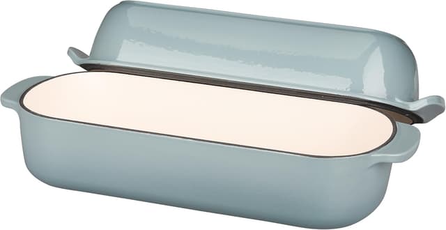 Thumbnail 4 de EDGING CASTING Loaf Pan with Lid Seasalt 5qt