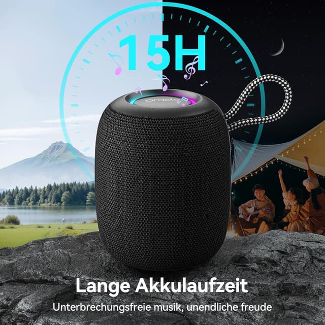 Detalle de oraolo Bluetooth Lautsprecher 15 W mit IPX7