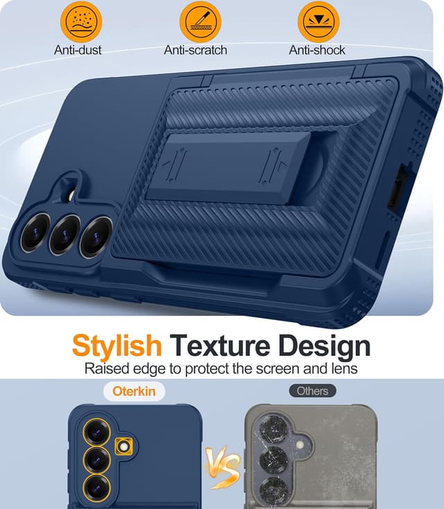 Detalle de Oterkin Galaxy S26 case wallet 4-5 cards