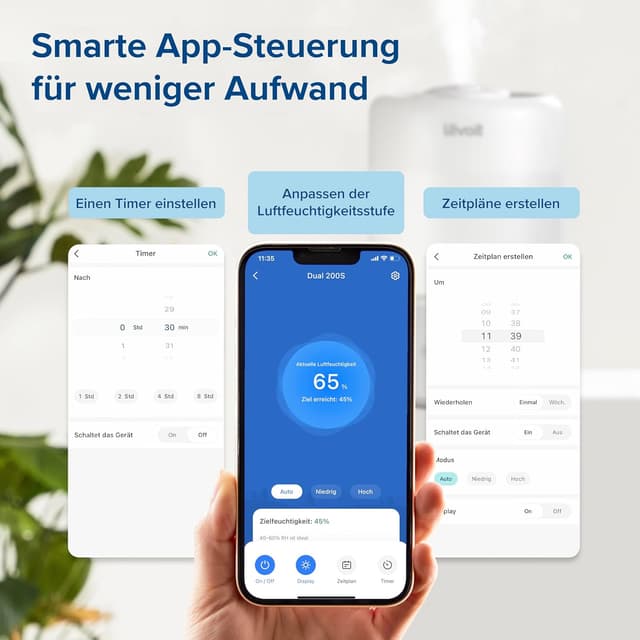 Thumbnail 2 de Levoit 3 L Luftbefeuchter 19 dB leise für Schlafzimmer 💧