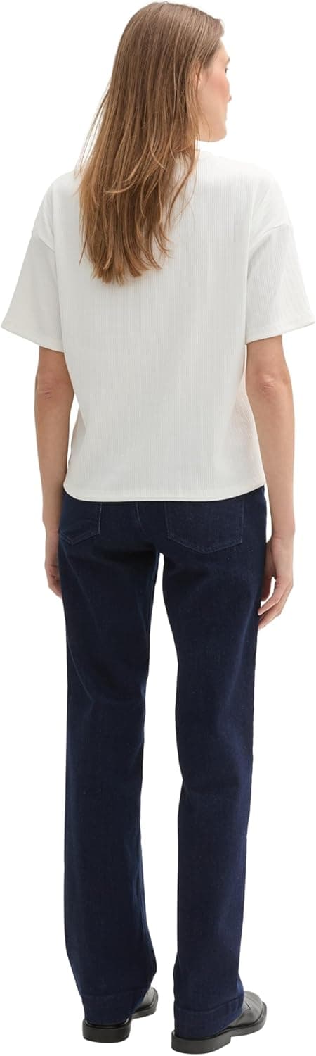 Detalle de TOM TAILOR Jeans Donna Alexa Straight a cinque tasche