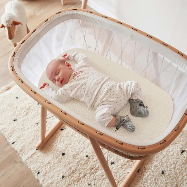 Thumbnail 1 de Susurration Musselin Spannbettlaken 90x50 cm