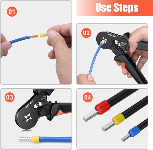 Thumbnail 3 de Preciva 0,25-10mm² Pinza crimpatrice per capicorda