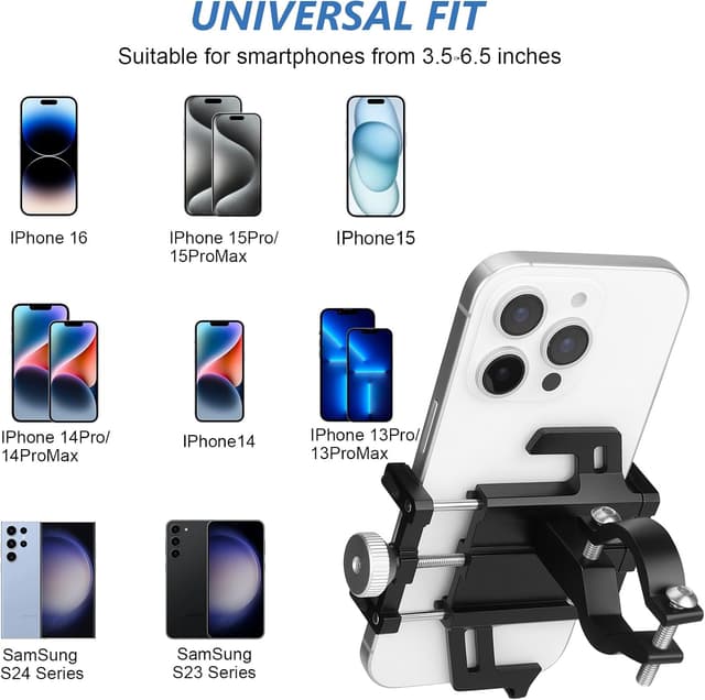 Thumbnail 5 de Homoto soporte móvil para bici 3,5–6,5