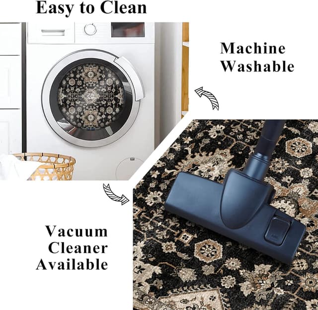 Thumbnail 3 de Washable 3x12 Runner Rug Non Slip Carpet 🏡