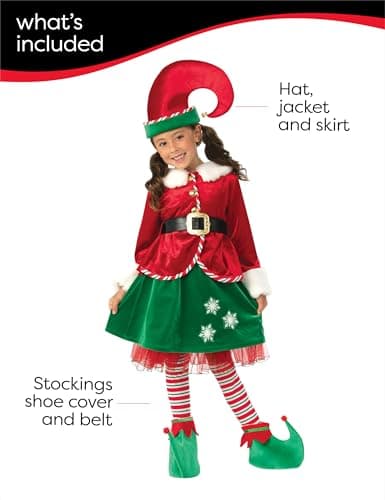 Detalle de Rubies Disfraz Elfo Girl Deluxe 3–4 años 🎭