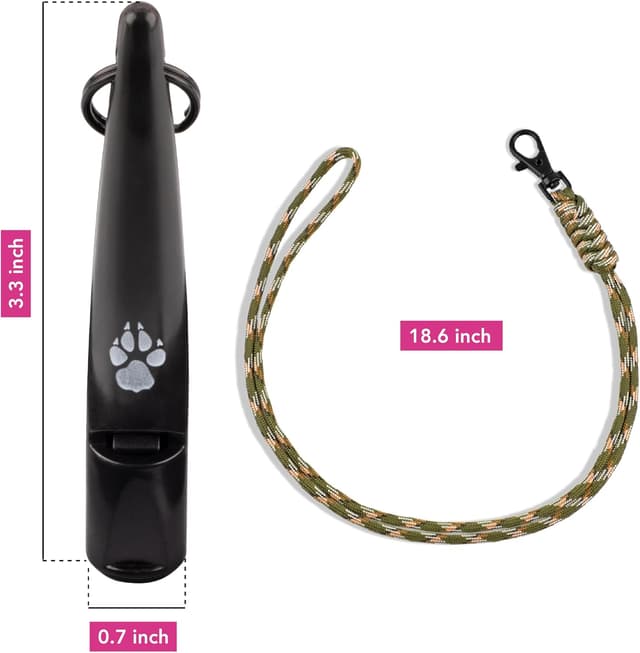Detalle de Dog recall training whistle 8 cm sound