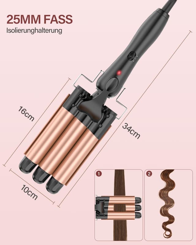 Thumbnail 4 de YICAIZI Ferro arricciacapelli 25 mm 💇♀