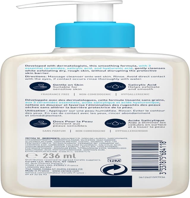Thumbnail 5 de CeraVe SA Smoothing Cleanser 236ml
