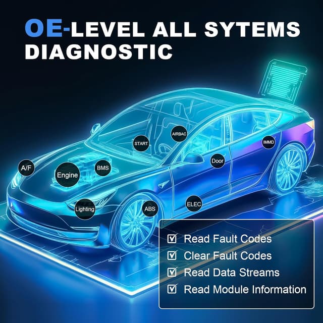 Detalle 2 de TOPDON ArtiDiag600 Pro OBD2 scanner with 9 services