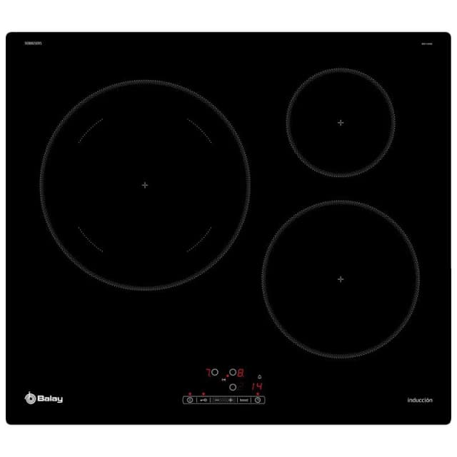 Imagen de Balay 3EB865ERS placa inducción 3 zonas 28 cm en OfertitasTOP