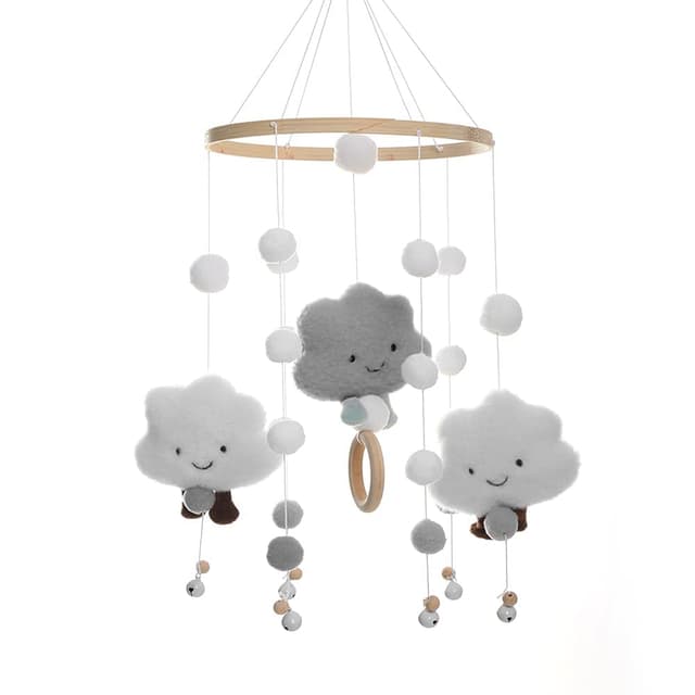 Imagen de TVAIVTN Baby Mobile 3D Wolken en OfertitasTOP