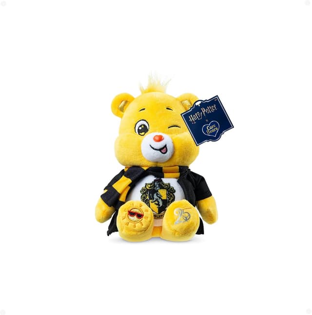 Detalle de Care Bears x Harry Potter Hufflepuff Funshine Bear 8-Inch Plush
