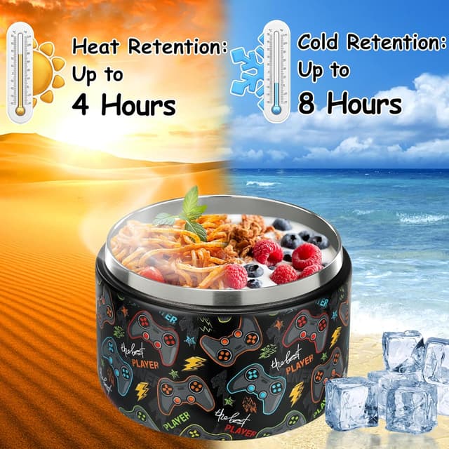 Thumbnail 4 de Pawtong 12oz Insulated Food Jar, Leakproof 🍲