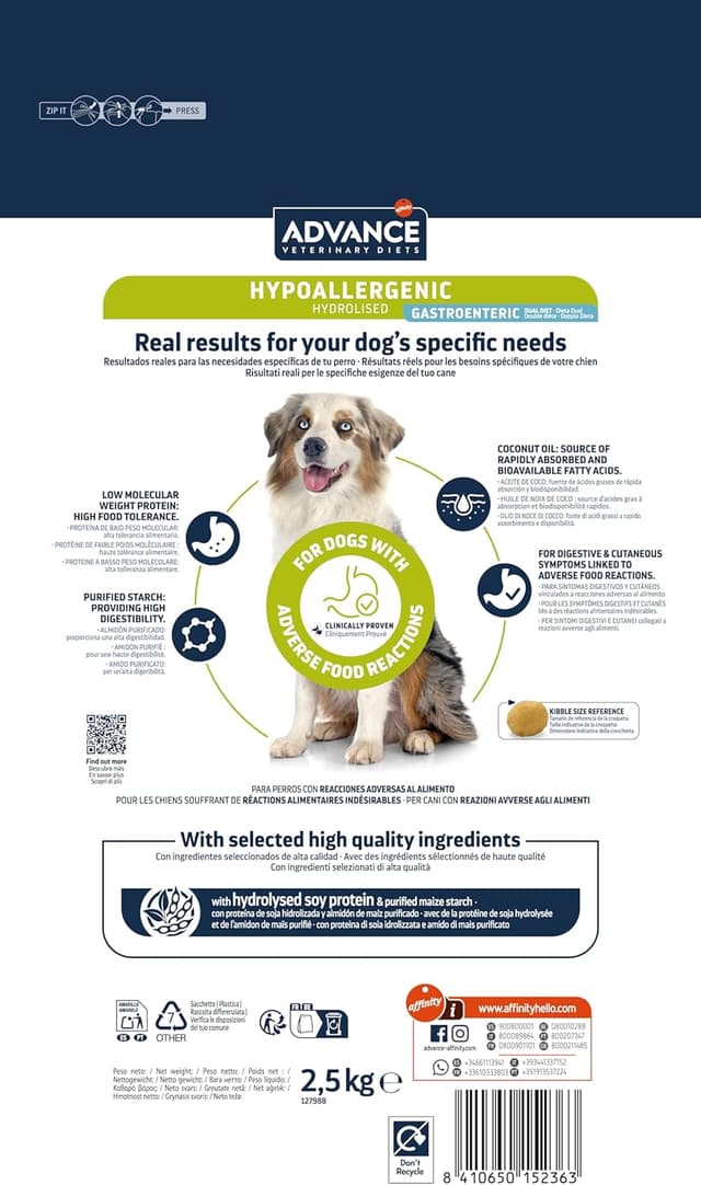 Thumbnail 3 de affinity ADVANCE VETERINARY DIETS Hypoallergenic