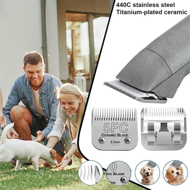 Detalle de Dog Grooming Replacement Blades (5FC) for Andis, Oster & Wahl clippers