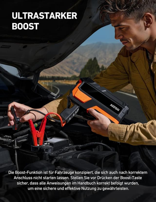 Thumbnail 5 de AstroAI MF16 6000A Starthilfe Powerbank