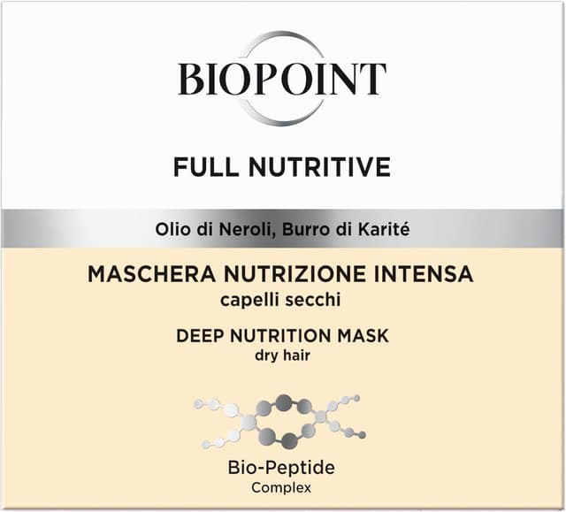 Detalle 2 de Biopoint Full Nutritive : masque capillaire nutritif à la texture crémeuse