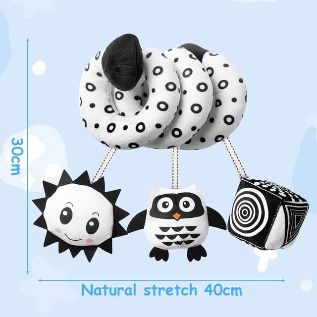 Thumbnail 1 de Aolso Juguetes Colgantes para Cochecito 3 piezas