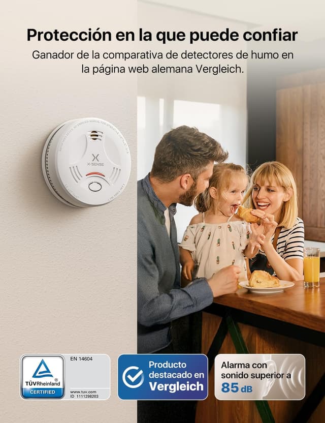 Thumbnail 1 de X-Sense SD11 Detector de humo 10 años