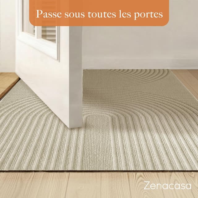 Thumbnail 5 de Zenacasa Tapis d'entrée 90x150 cm