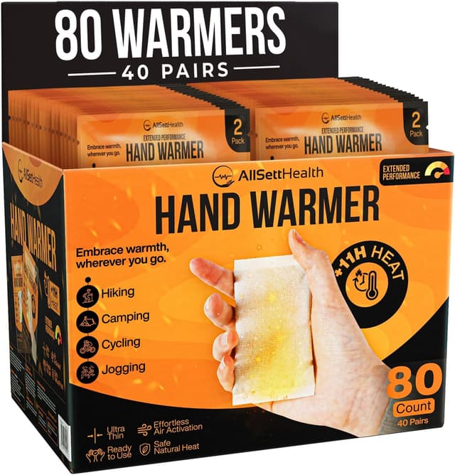 Imagen de Hot Hands Disposable Hand Warmers 80-pack en OfertitasTOP