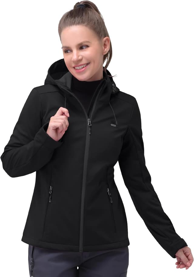 Detalle de 33,000ft Damen Softshelljacke Wasserdicht