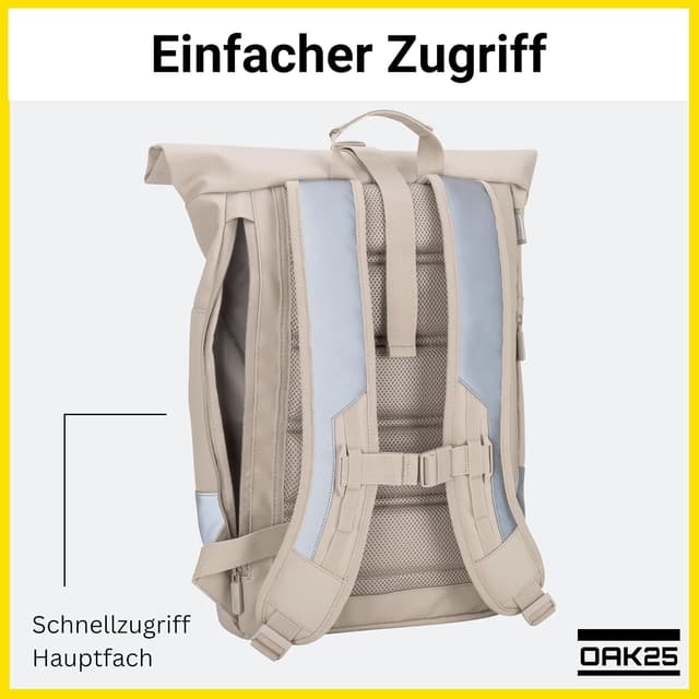 Thumbnail 5 de OAK25 Rucksack Rolltop reflektierend đ