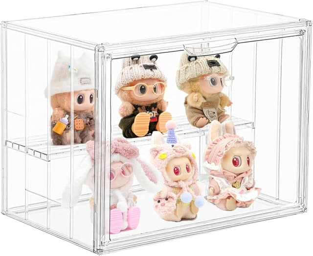 Thumbnail 5 de Clear Acrylic Display Case 14.2in 4-Pack
