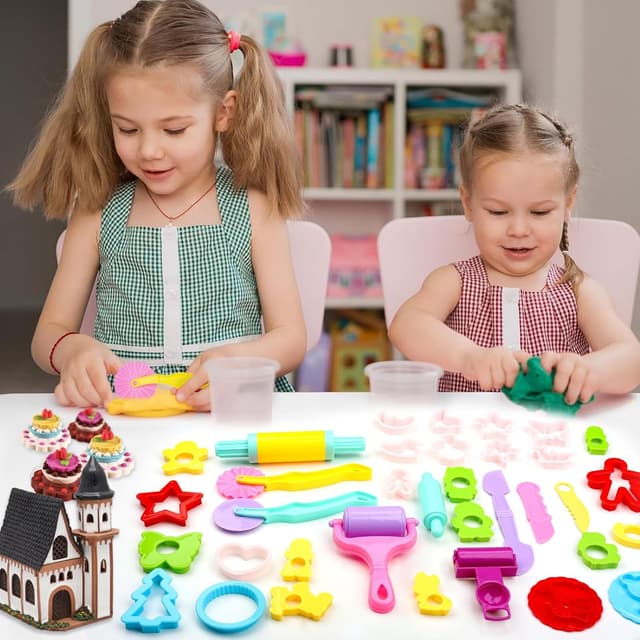 Detalle 2 de DOITEM Clay and Dough Tools 29 piece set