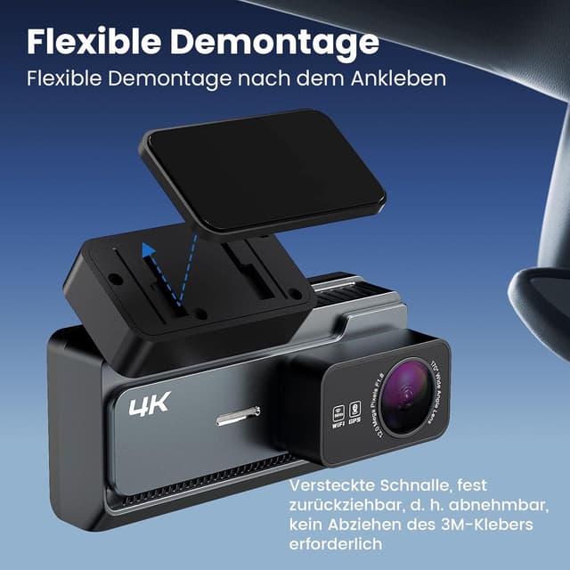 Thumbnail 5 de Dashcam Auto Front und Heck 4K+2K 32GB